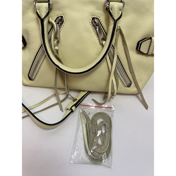 Rebecca Minkoff Shoulder Bag In Honeydoo Large Purse Handbag Leather - Picture 2 of 13